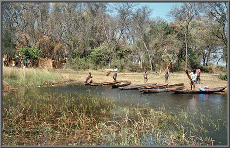 Mokoro Okavango